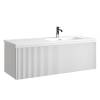 Тумба с раковиной Sancos Snob R 1.0 правая, Bianco, 120x42.6