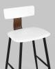 Набор из 2 полубарных стульев Stool Group Ant 8333A white X2 белый, пластик фото 10