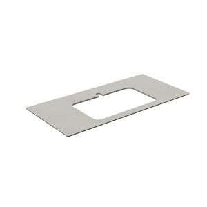 Столешница Kerama Marazzi Plaza (Плаза) KM6012G0501RP100Ir2 серый светлый натуральный, 100x48