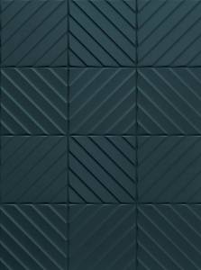 Керамогранит MARCA CORONA 4D Diagonal Deep Blue 20x20