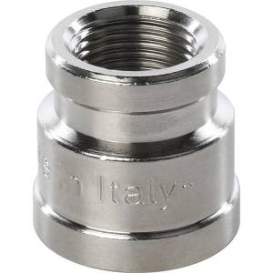 Муфта Stout переходная, никелированная латунь, внутренняя резьба 1 1/4X1/2