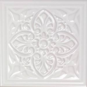 Декор Monopole Armonia A Blanco 15x15
