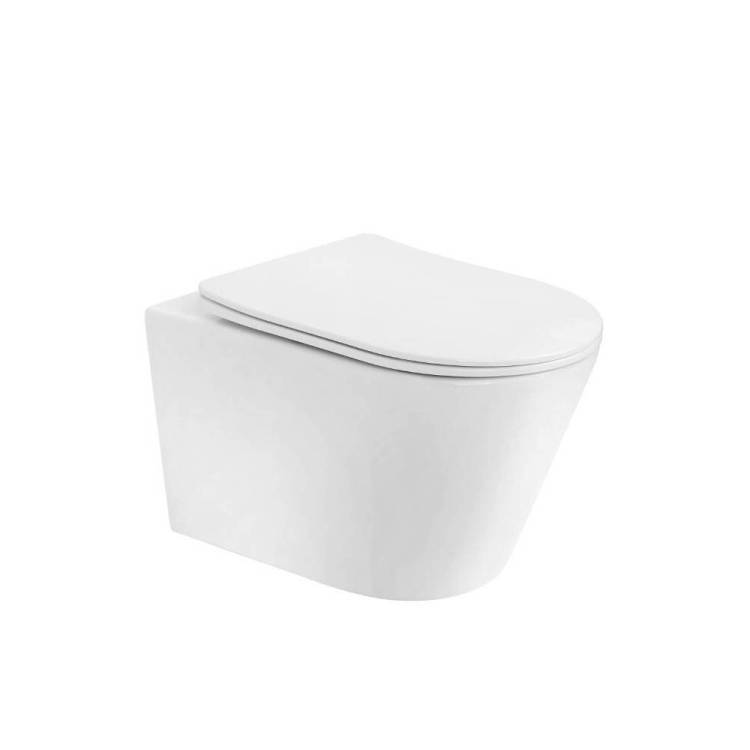 Унитаз подвесной Boheme Avva 973-SET-W белый глянцевый