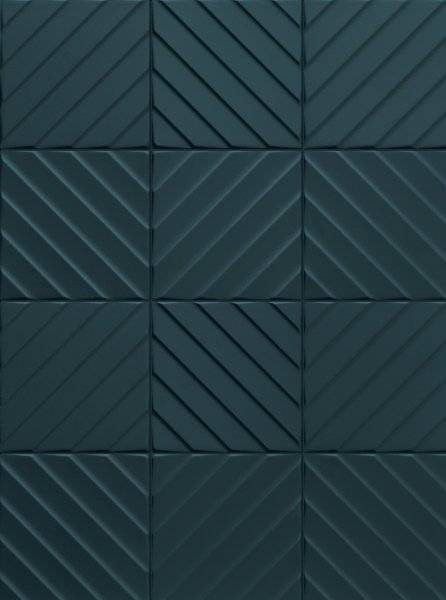 Керамогранит MARCA CORONA 4D Diagonal Deep Blue 20x20