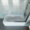 Акриловая ванна Vincea VBT-2A150-LG с ножками, белая, 150x75x47 фото 4