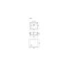 Мойка кухонная Uperwood UPD-104 391020207 уголь, 57x50 фото 5