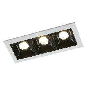 Точечный встраиваемый светильник Arte Lamp Grill A3153PL-3BK