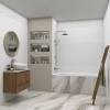 Керамическая плитка Gravita Satin White ERA 30х90 фото 2