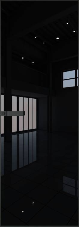 Межкомнатная дверь Profil Doors 1 AGN цвет профиля Черный, стекло безопасное 4 мм lacobel черный лак 600x2000