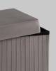 Пуф Stool Group Store Square HS15-F12 V17 антрацитовый фото 4