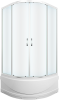 Душевой уголок Erlit Comfort ER0508T-C3 80x80 с поддоном, матовое стекло фото 2