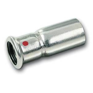 Ниппель Sanha 24243, редукционный ВПр-НПр, углеродистая сталь, 28ax18