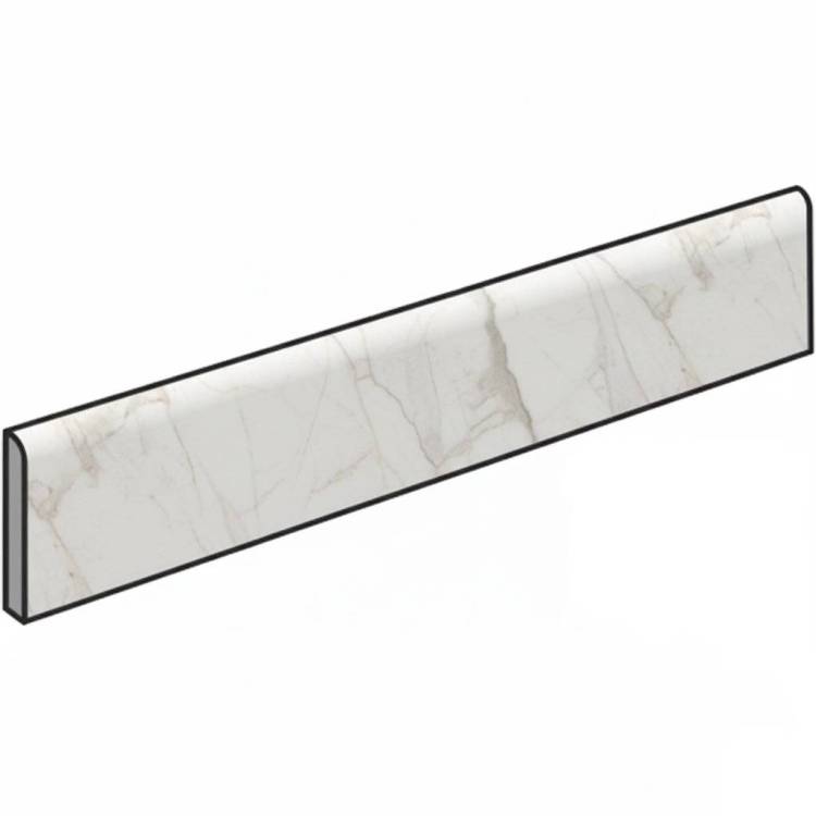 Плинтус Atlas Concorde Russia Forte dei Marmi Quark 610130007531 Sahara Blanc Battiscopa Lap 7.2x80