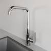 Смеситель для кухни Avrora Atlas AV3621 с высоким поворотным изливом, хром фото 2
