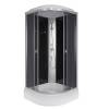 Душевая кабина Niagara Eco E100/26/TN корпус хром матовый, стекло тонированное, 100х100х215 фото 2