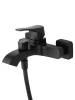 Смеситель для ванны Wonzon & Woghand WW-88037072-MB с душем, черный матовый фото 4
