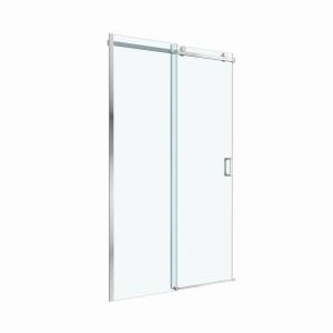 Душевая дверь в нишу BelBagno SOFT_CLOSE-2-BF-1-130-C-Cr профиль хром, стекло прозрачное, 130x200