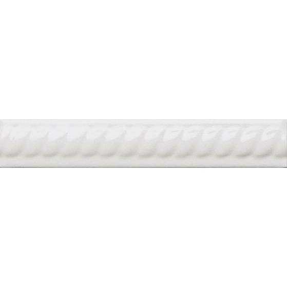 Бордюр Adex Neri ADNE5157 Trenza Pb Blanco 2.5x15