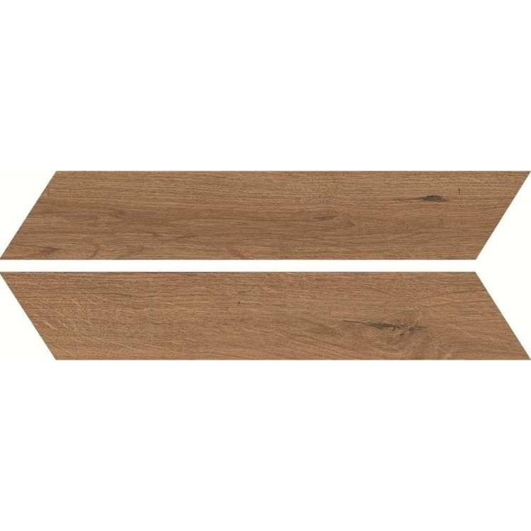 Керамогранит Bottega Ceramica Feelwood B71015 Smoke Chevron 7.5x40.7