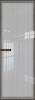 Межкомнатная дверь Profil Doors 1 AGN цвет профиля Деорэ, стекло безопасное 4 мм страйп 700x2000
