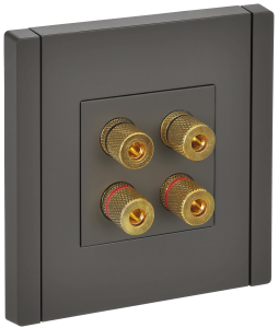 Акустическая розетка IEK Forte&Piano FP-S40-K03 серый