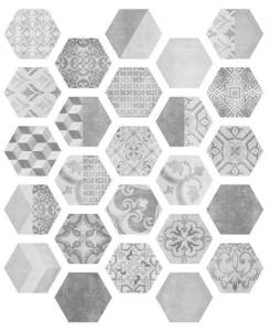 Керамогранит ITT Ceramic Nuuk Hexa 23.2x26.7