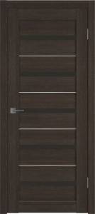 Межкомнатная дверь Владимирская Фабрика Дверей Atum Al 7 Wenge стекло Black Gloss SM 800x2000