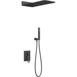Душевой комплект Timo Briana SX-7139/03SM черный, с внутренней частью