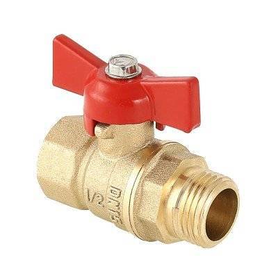 Кран шаровой VALTEC СТАНДАРТ 1/2 ВН, бабочка