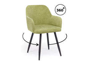 Стул на металлокаркасе Notta Инфини 631748 Зеленый (ocean 013)