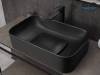 Раковина Gid Geométrico Bm9598 53365 черная матовая, 61x38x15