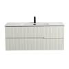 Тумба под раковину Cezares DUET-N-1200-2C-SO-AS-P Альпака брашированная, 120x45.7x50