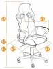 Кресло компьютерное Tetchair Runner 11736 зеленый, черный фото 12