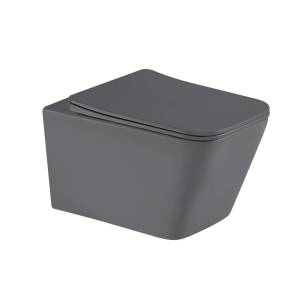 Унитаз подвесной Gid Tornado 62304Y Tr2143TF-Dgm серый матовый