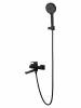 Смеситель для ванны Wonzon & Woghand WW-88639010-MB с душем, черный матовый