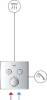 Термостатический смеситель Grohe Grohtherm SmartControl 29119000 для ванны фото 2
