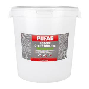 Краска моющаяся Pufas Строительная морозостойкая 40 кг