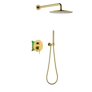 Душевая система Timo Saona SX-2369/20SM золото шлифованное