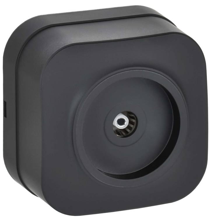 ТВ-розетка IEK Glory EAH10-K02M черный матовый