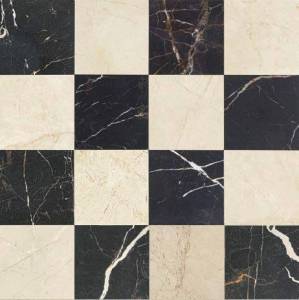 Мозаика Edimax Reve NQ54 Beige Noir Chess 30x30
