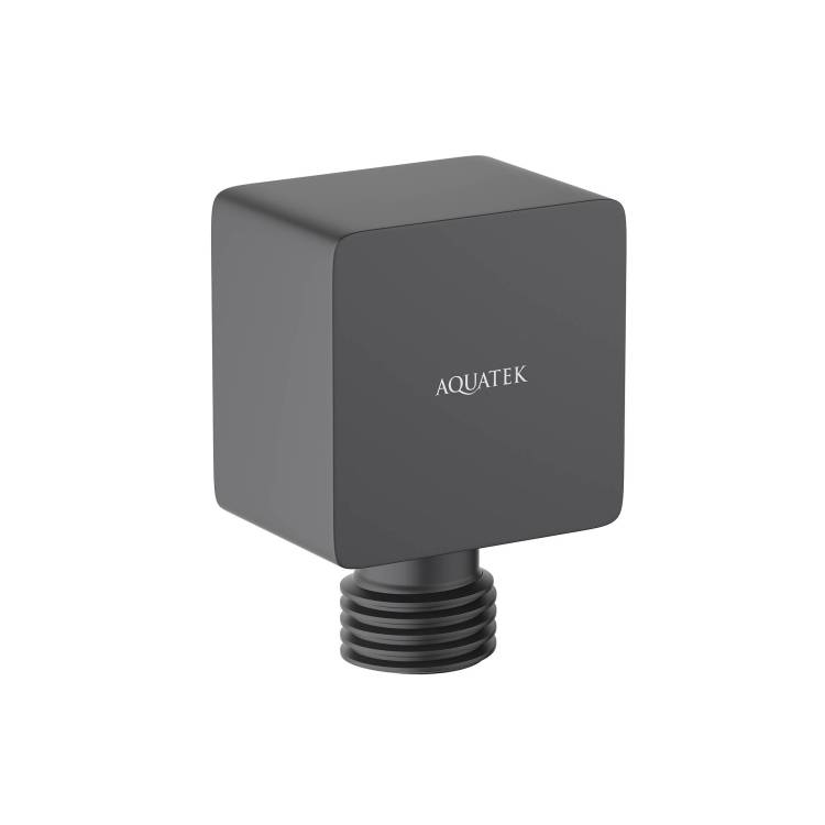 Шланговое подключение Aquatek AQ2459MB черный матовый