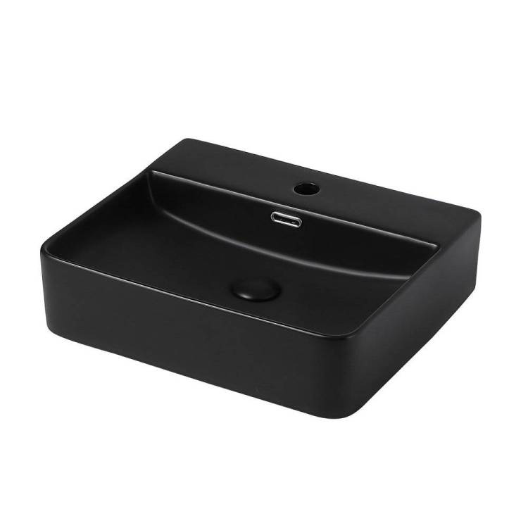 Раковина Abber Rechteck AC2203MB черная матовая