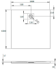 Поддон для душа Radaway Kyntos C 100x100 black, с сифоном фото 4