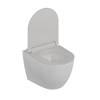Унитаз подвесной Knotlor Essence WC49WG безободковый, сиденье микролифт, белый фото 2
