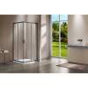 Душевой уголок Vincea Garda VSS-1G100CLGM 1000x1000, вороненая сталь, стекло прозрачное фото 2