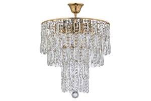 Люстра на штанге хрустальная Arti Lampadari Deliceto E 1.5.38.100 G