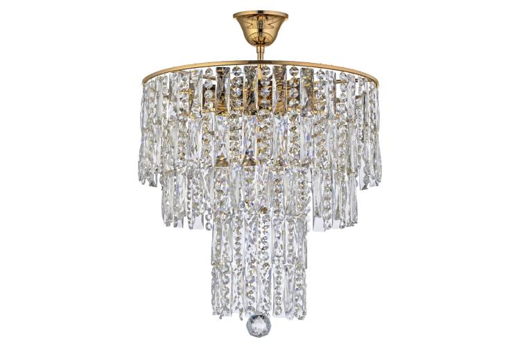 Люстра на штанге хрустальная Arti Lampadari Deliceto E 1.5.38.100 G