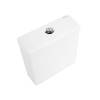 Унитаз-компакт BelBagno Amanda BB051CPR/BB051T/BB076SC безободковый, с сиденьем микролифт, белый фото 8