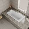 Чугунная ванна Delice Repos DLR220508R 170x70, с ручками, с ножками фото 4