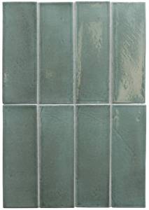 Керамогранит Equipe Miyako 32328 Oil Blue Gloss 5x15